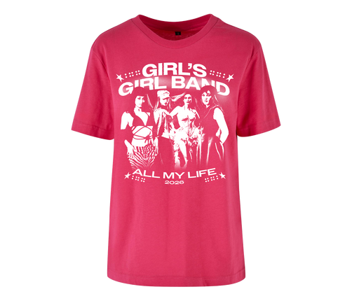 T-shirt rose “All My Life” – Girl’s Girl Band