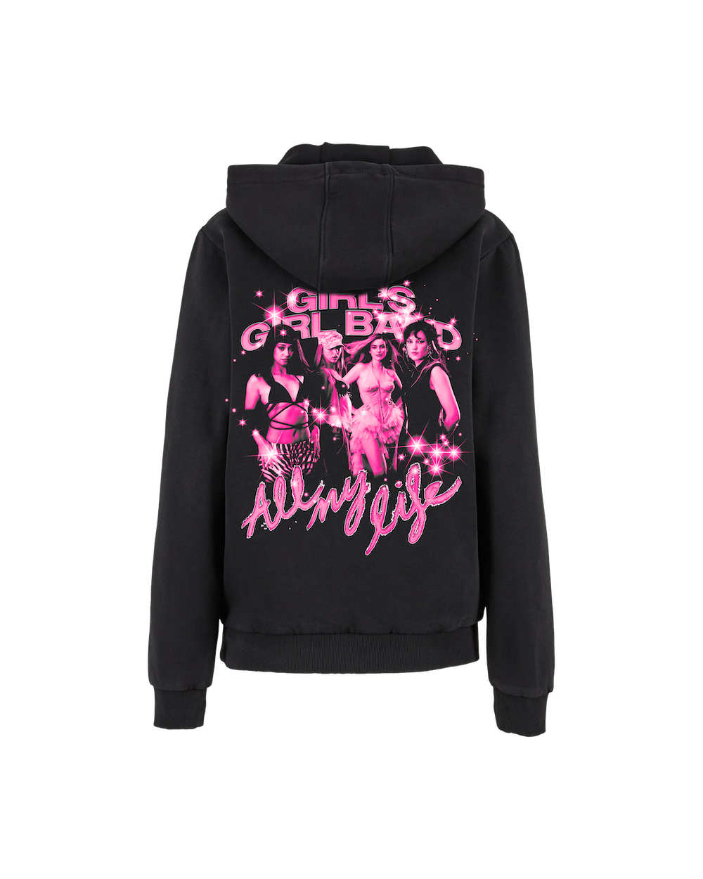 Hoodie noir “All My Life” – Girl’s Girl Band