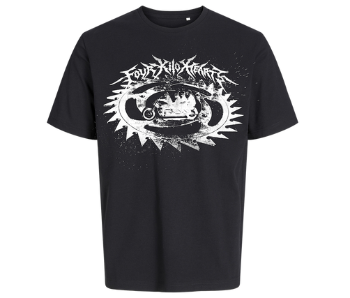 T-shirt noir “Winter Tour 2026” – Four Kilo Hearts