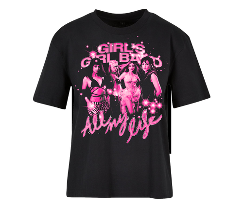 T-shirt noir “All My Life” – Girl’s Girl Band